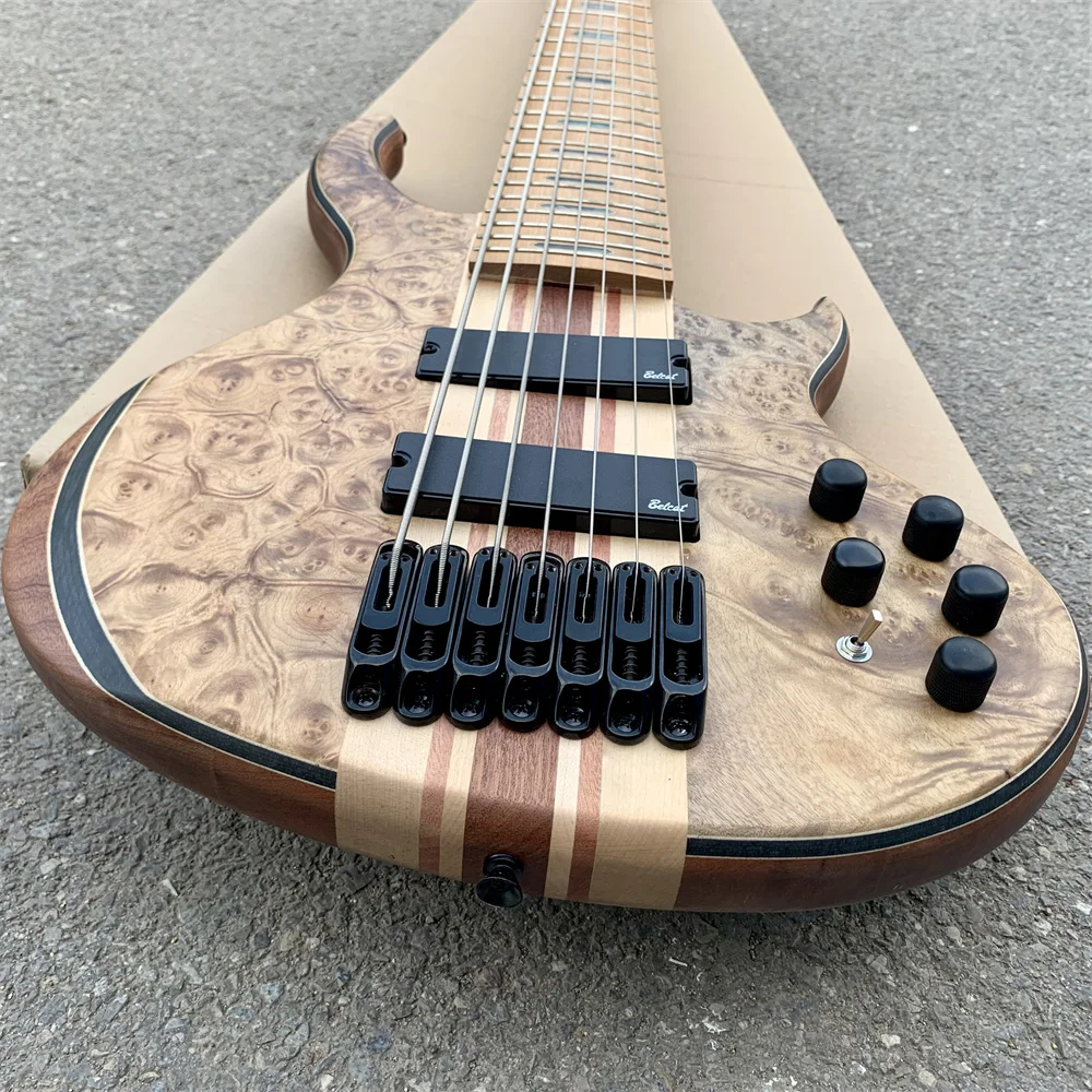 7弦エレクトリックベースギター,ネック,ボディ,送料無料