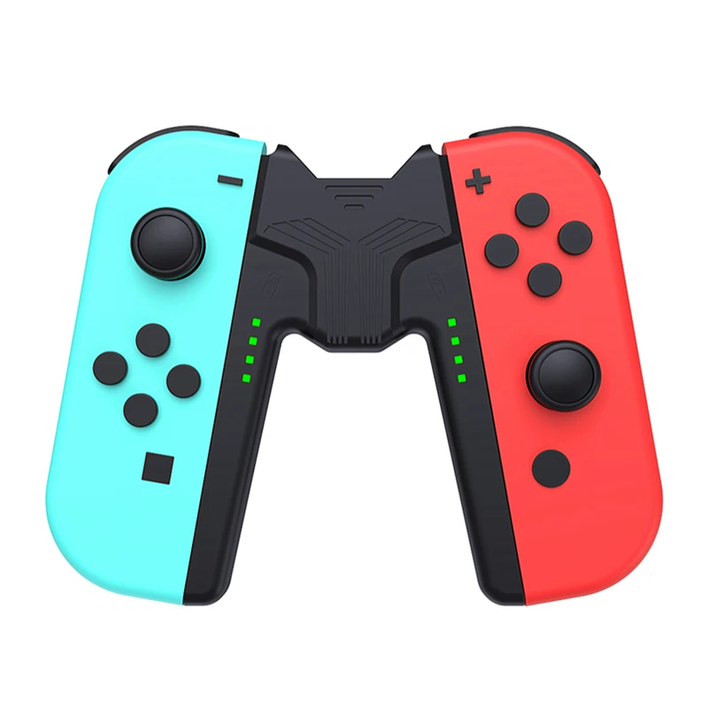 Dock Station Di Ricarica Con Impugnatura Per Nintendo Switch Supporto Per Caricabatterie Controller Joy-Con Oled Per Nintendo Switch