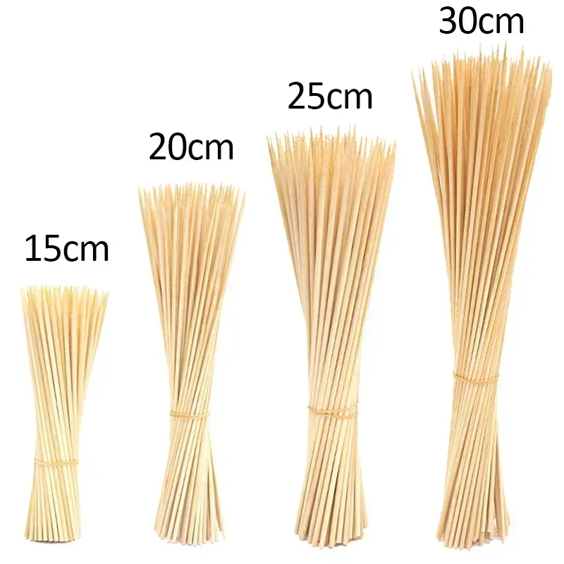 90/270pcs Disposable Bamboo Barbecue Skewers