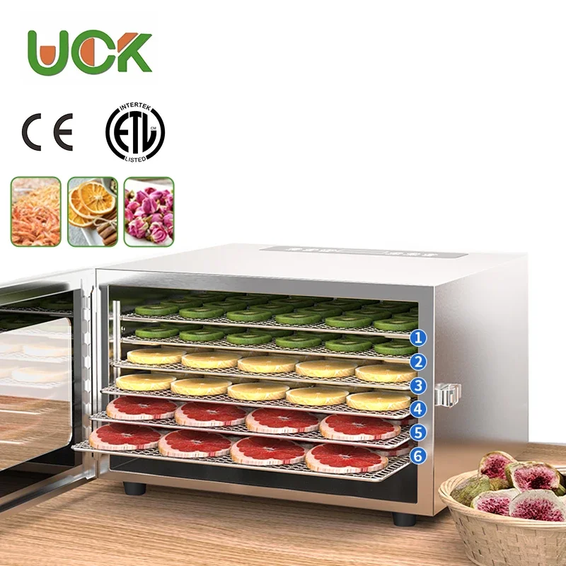 Processing Intelligent Constant Temperature Heating Fruit And Vegetable Dryer Home Dried Meat Seafood Dehydrator