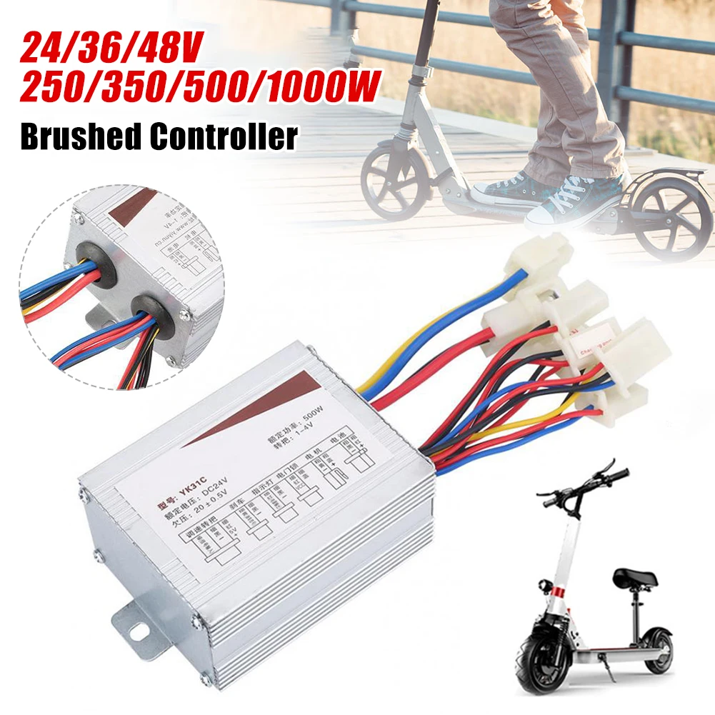 Multifunzione Bici Elettrica Bicicletta Scooter Accessori Motore Spazzolato Controller Acceleratore Twist Grip 24V 36V 48V 250W 350W 500W
