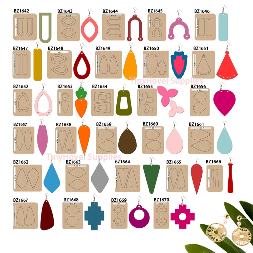 Высекальные серьги в форме слезы, деревянные высекальные высечки для скрапбукинга кожи, подходит для высечки обычной кожи, большая машина для высечки