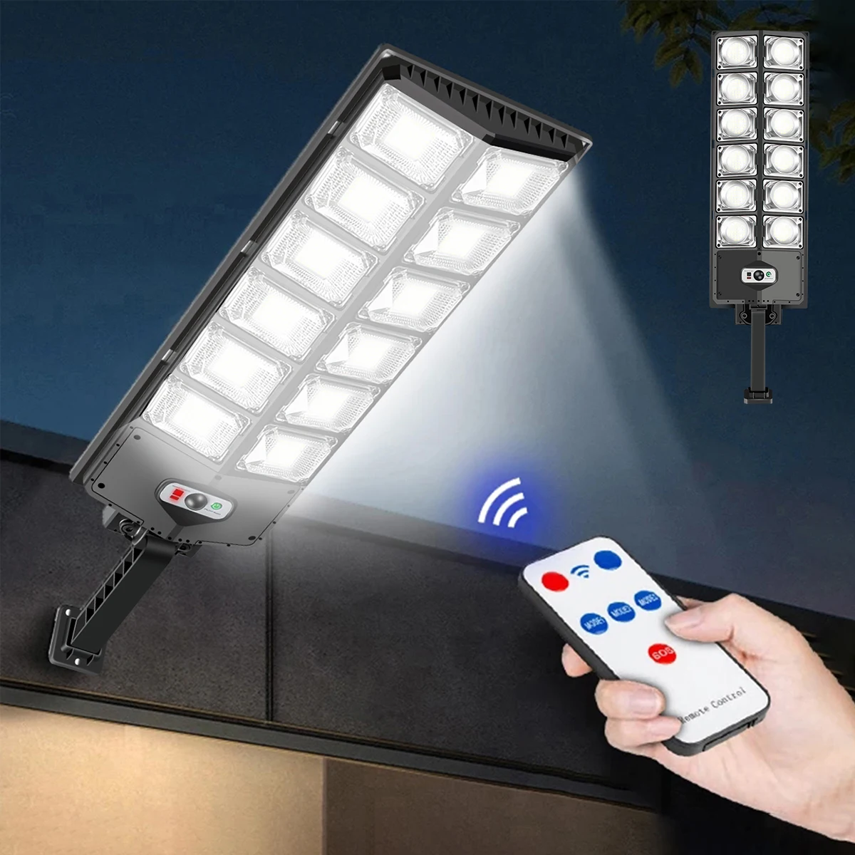 

Super Bright Outdoor Solar LED Lamp Waterproof Solar Street Light Motion Sensor Wall Lights Human Induction Yard Garden Light