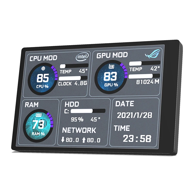 Polegada Raspberry pi Modelo b Tela de Toque 1024x600 Ips Lcd Capacitivo com Alto-falante para Raspberry pi 3b Mais 3b Nvidia Jetson Nano 7 - Imagem 3