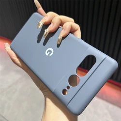 Solid Color Silicone Soft Case - Shockproof Bumper Shell for Pixel 7pro (Gray)