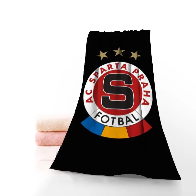 AC Sparta Praha Towel Printed Cotton Face/Bath Towels Microfiber Fabric For Kids Men Women Shower Towels 70X140cm