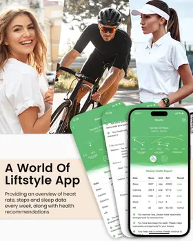 Smart Watches for Women [400+Watch Faces/Calls/Female Health], 1.27