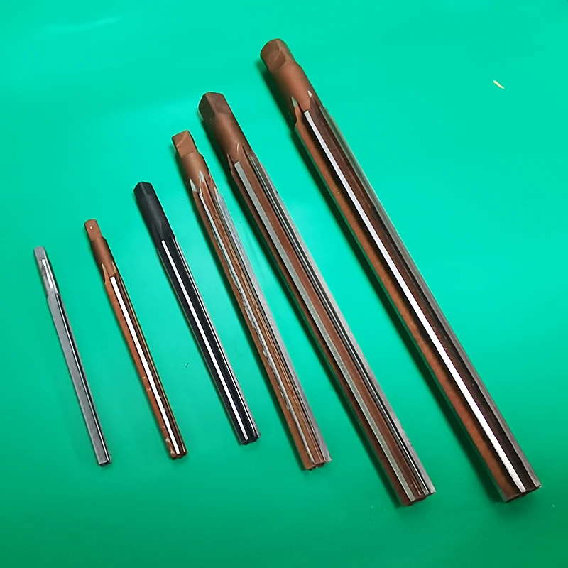 HSS Reamer 6 pcs/set 1:50 Straight Shank Taper Reamer 4 5 6 8 10 12 MM Total 6pcs
