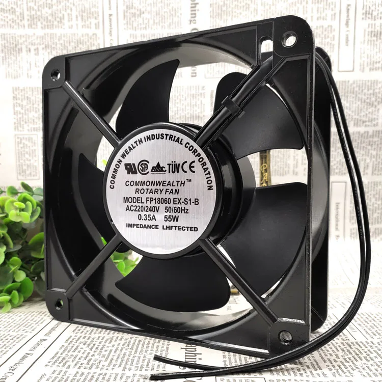 

18060 18CM CM 220V 65W AXIAL FLOW COOLING FAN FP-18060EX-S1-B