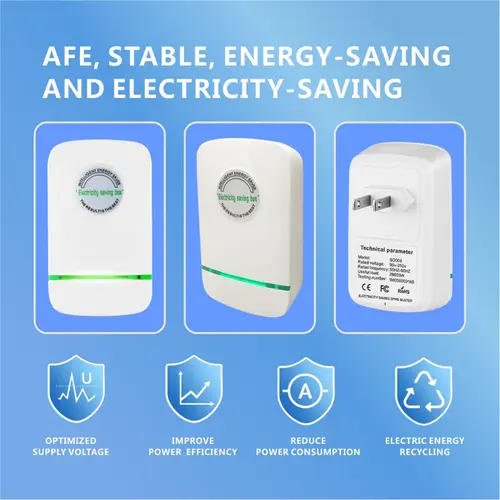 Pro Power Save Electricity Energy Saver 90V-250V Home Office Electricity Saving Box US/EU/UK Plug Stable Voltage Power Saver - Image 4