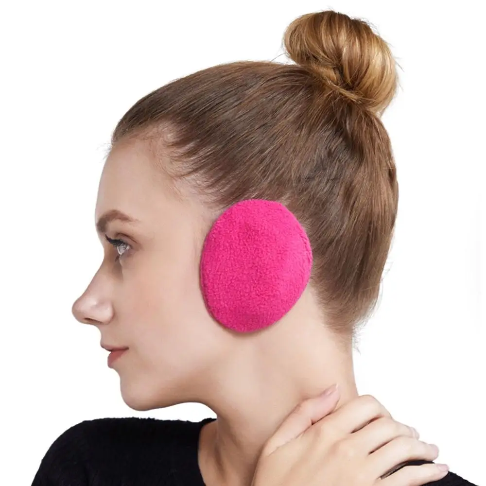 Bandlose Ohrenschützer, Fleece-Ohrenschützer, dicke Winter-warme Ohrabdeckungen für kaltes Wetter, Ohrenwärmer für Männer und Frauen – Detail 12