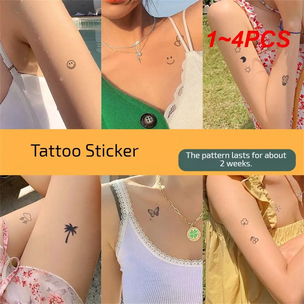 

5 шт./упаковка, водостойкие временные тату-наклейки с бабочками