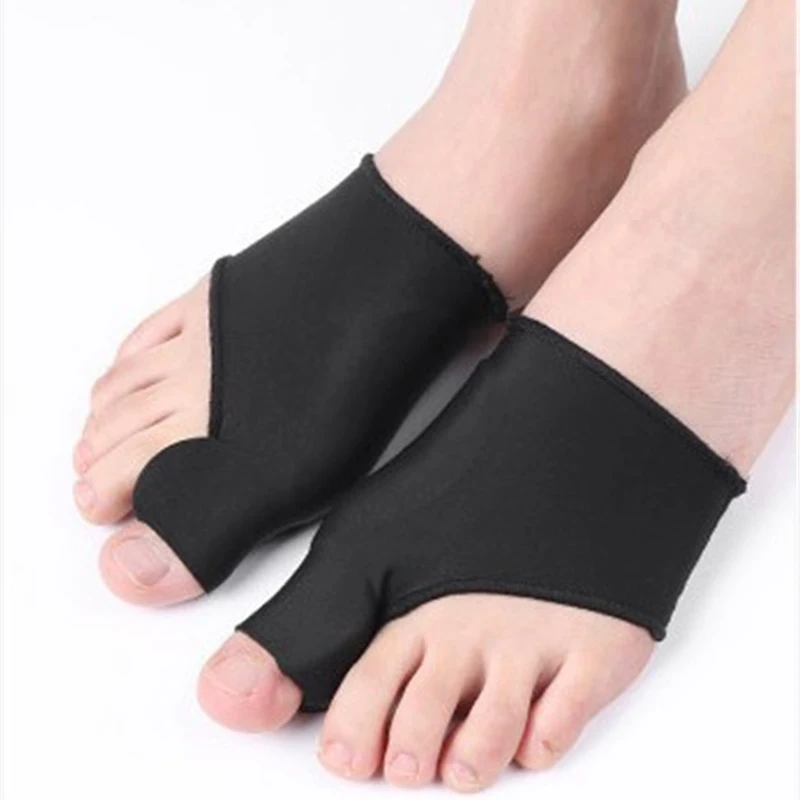 2Pcs Toe Separator Hallux Valgus Bunion Corrector Orthotics Feet Bone Thumb Adjuster Correction Pedicure Sock Straightener Tools