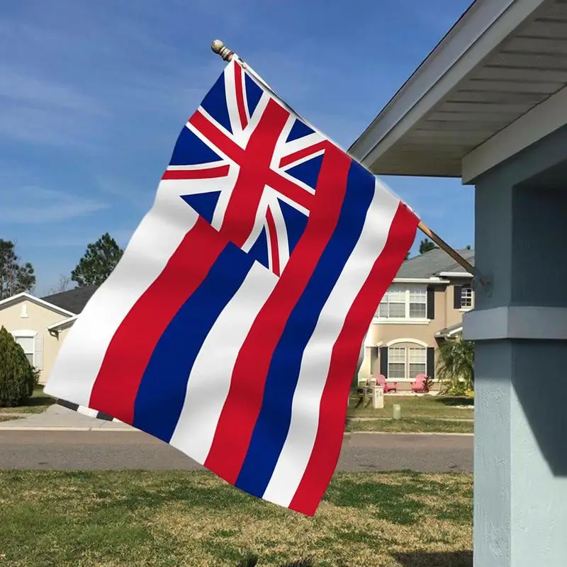Uv Maui Pray Banner Bandiere Hawaiane Bandiere Commemorative In Poliestere Colorato Per Regali Di Decorazione Domestica Per Interni Ed Esterni