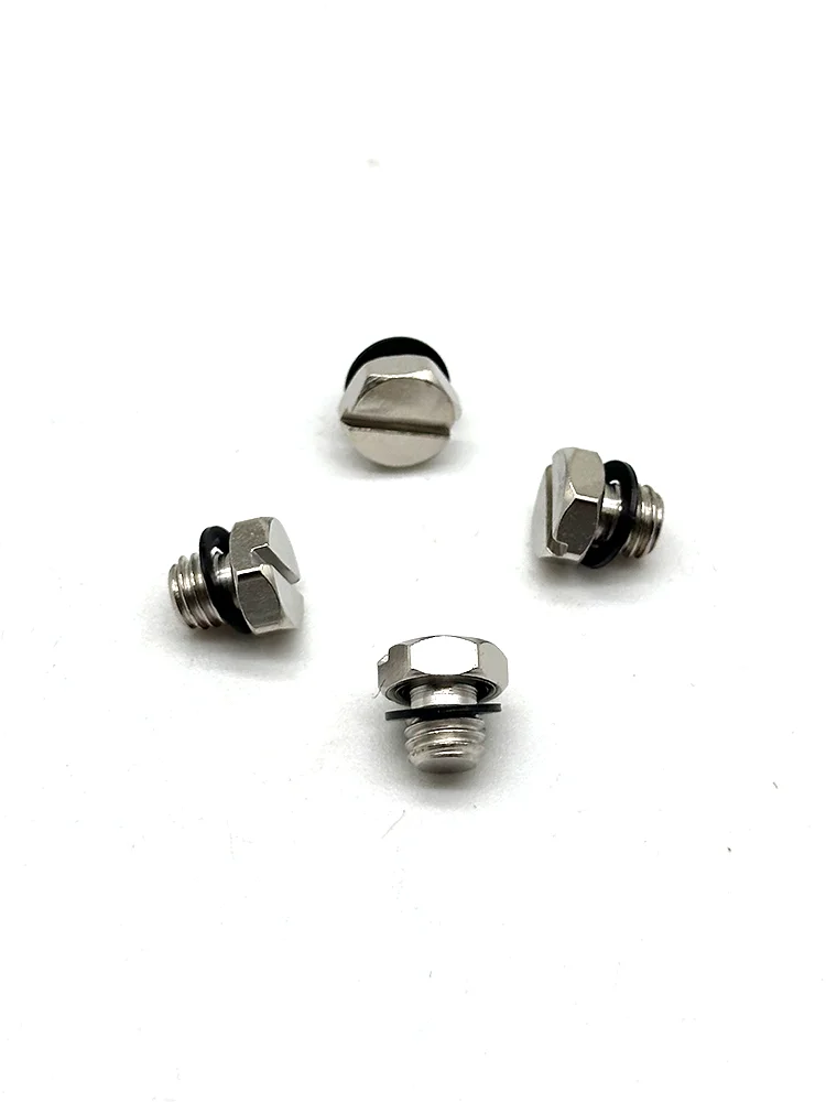 Präzisionsgefräste Miniatur-Gewindestopfen aus Metall M3/M4/M5/M6/M8 Außengewinde in Industriequalität M-5P M-4P M-3P – Detail 2