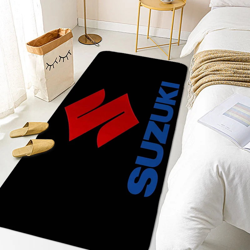 Digital Print Carpet for Bedroom S-Suzukis Outdoor Entrance Doormat Kitchen Bathroom Mat Living Room Rug Modern Home Decoration