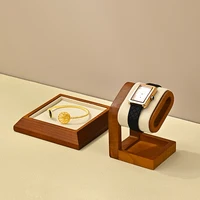 WoodTen – présentoirs de montres en bois massif, Base de montre, collier, Bracelet, organisateur, support de bracelet, chouchou, bandeau, vitrine 3