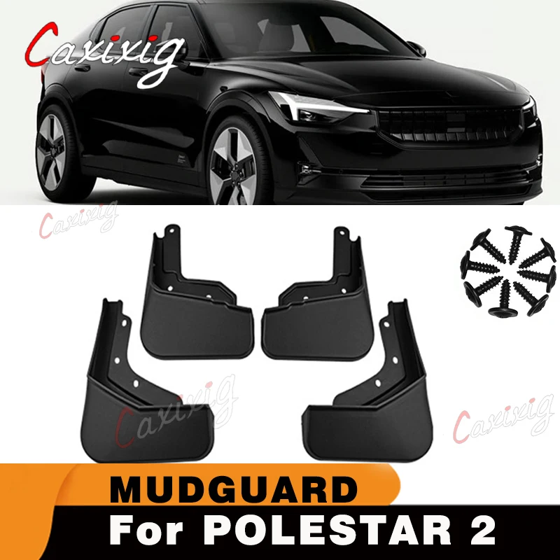 Paraspruzzi Per Polestar 2 Parafanghi Paraspruzzi Paraspruzzi Ruote Posteriori Anteriori Parafango Accessori Auto 4 Pezzi