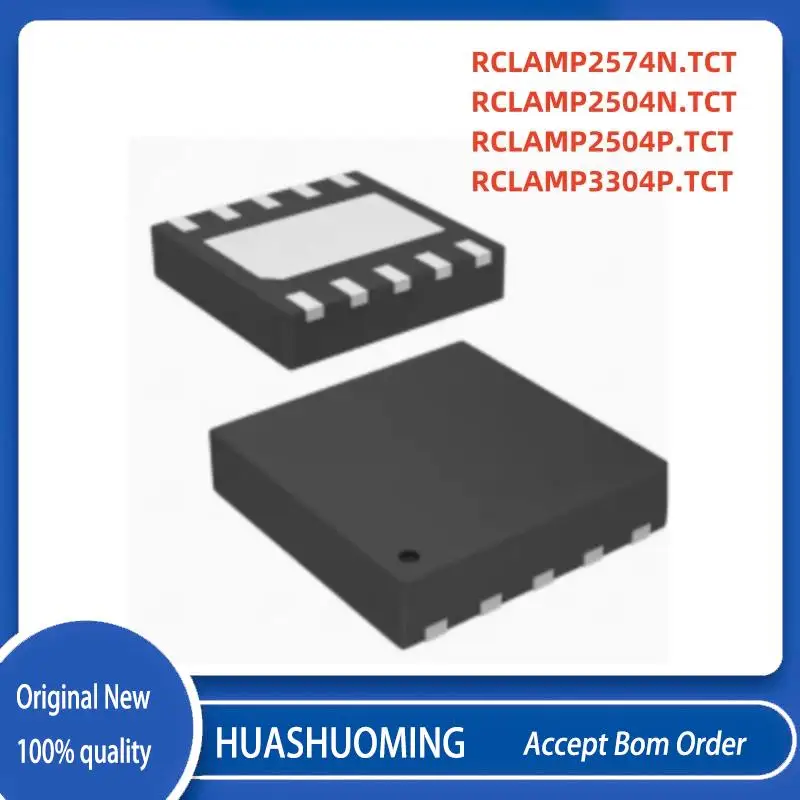 RCLAMP2574N.TCT 2574N RCLAMP2504N.TCT 2504N RCLAMP2504P.TCT 2504P RCLAMP3304P.TCT 3304P QFN, 10 개/몫