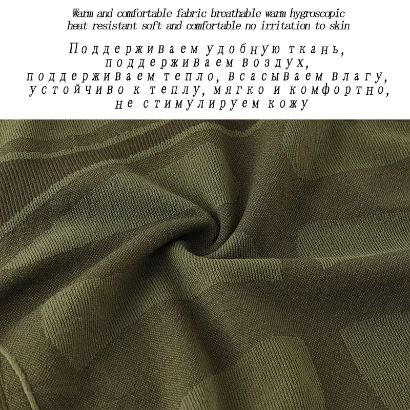 Men Seamless Sight Tactical Thermal Underwear Winter Sets Compression Fleece Function Training Thermo Underwear Long Johns