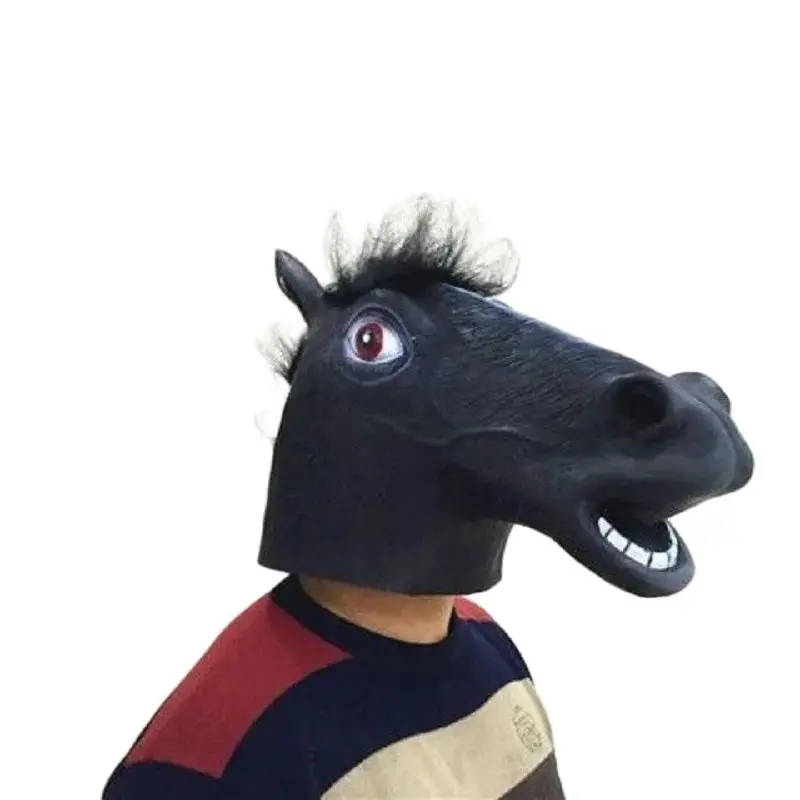 Maschera Cavallo Unicorno MASCHERE PADDOCK - Bottega Del Cavallo