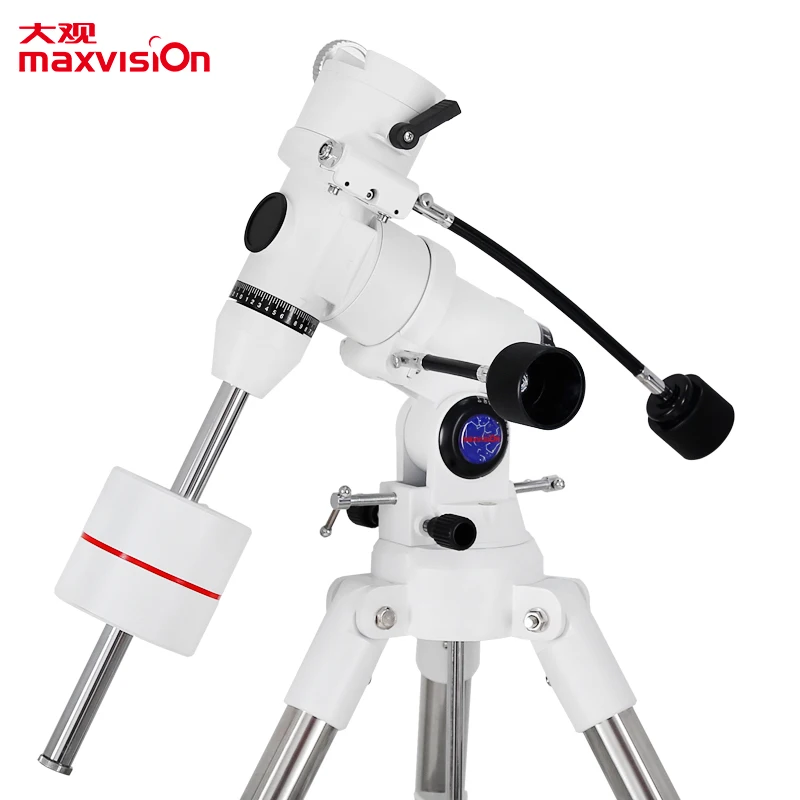 

Maxvision EXOS-1/EQ-4 German Equatorial Telescope Mount Base With 1.5 Inch ST2 Steel Tripod