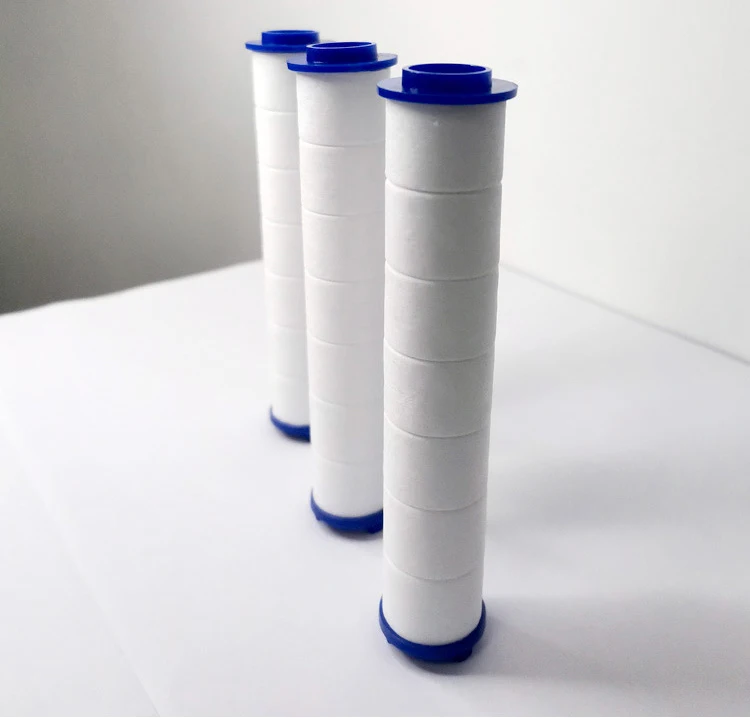 Water Filter Cartridge 5Pcs Shower Head Replacement PP Cotton For Hand Held Bath Sprayer