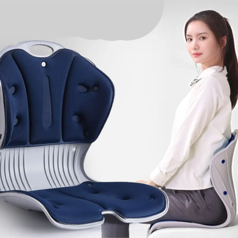 2size Creative Home Waist Protection Seat Cushion Office Multi functional Solid Color Seat Cushion Simple Chair Cushion LF849 6