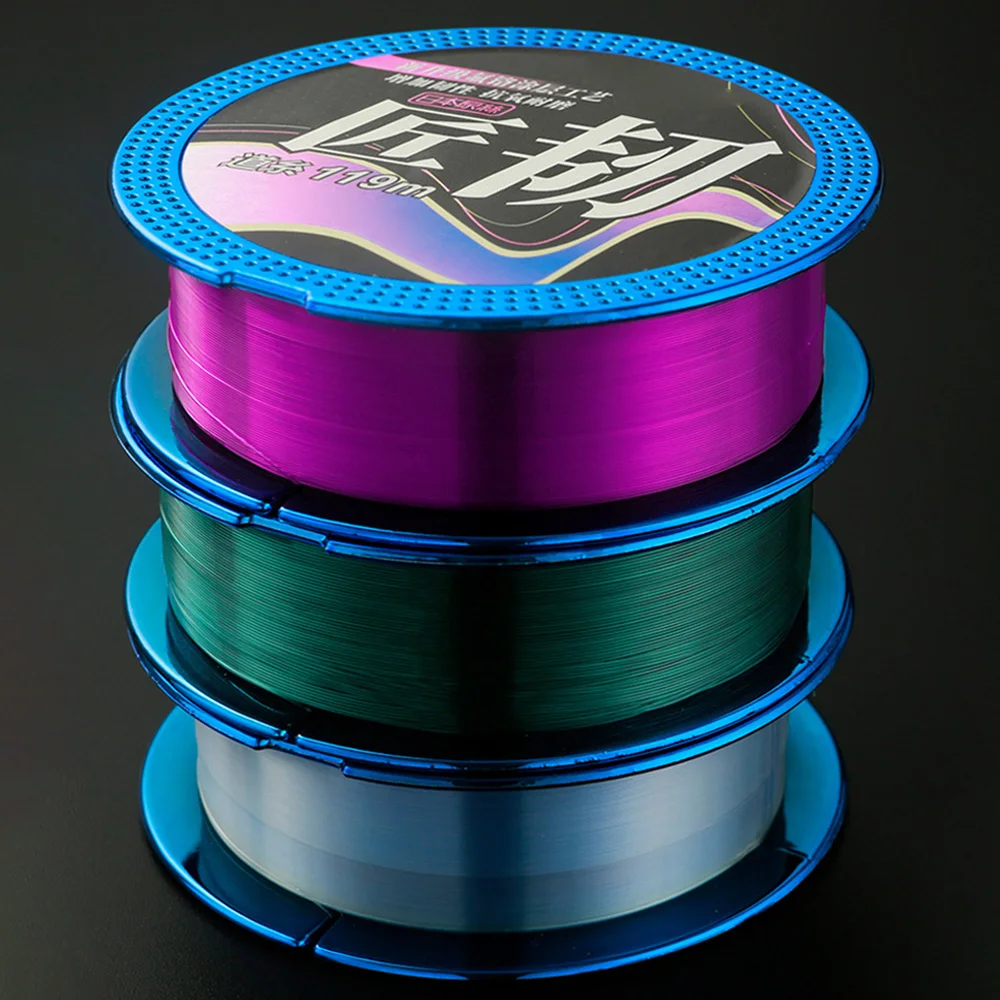 

Invisible Spotted Nylon Fishing Line Speckle Line 119M 0.6mm-10mm Super Strong Fluorocarbon Coated Line