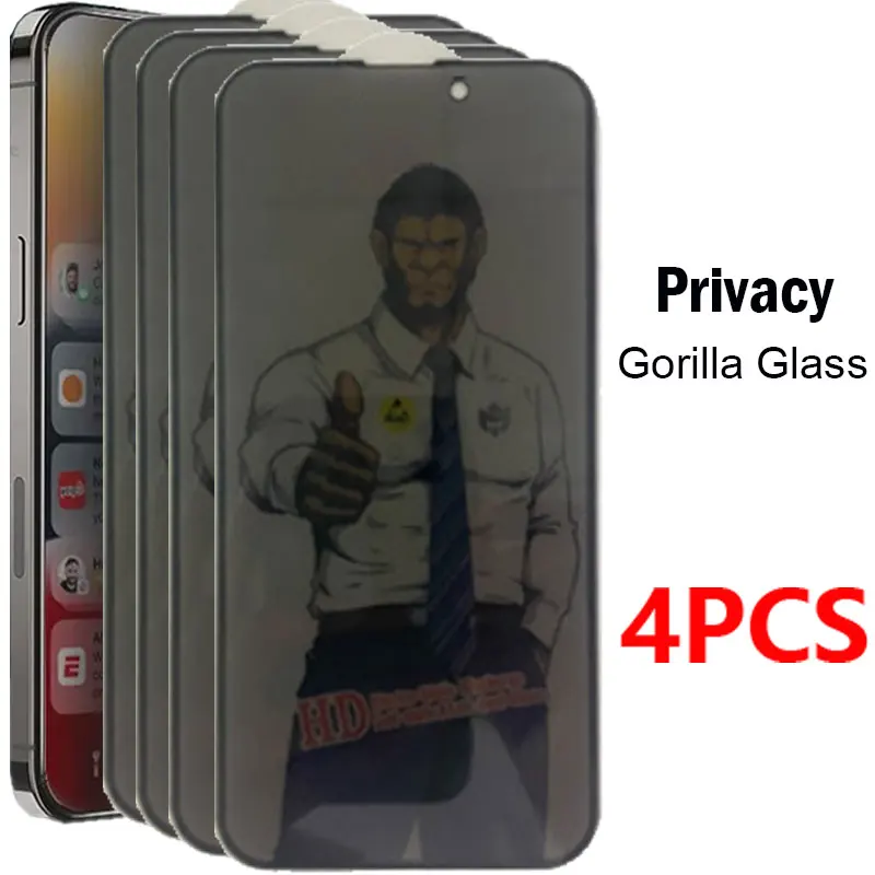 Vetro Iphone 14 Pellicola Vetro Temperato Gorilla Per IPhone 16,15 - Foto 3