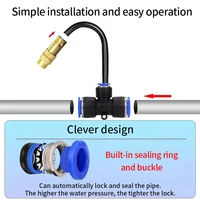 5-20M DIY Free Bending Universal Spray Kit Patio Misting Cooling Humidification Sprayer Garden Flowers Plant Watering Irrigation 6