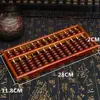 Calculation Rack Counting Abacus 13 Digit Wood Traditional Abacus Calculation Bead Intelligence Development Math Montessori 4