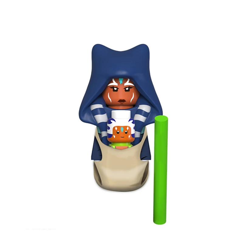 Kamino Security Commander Building Blocks Hunter Mini Figurine Han Solo Leia Bricks Satine Kryze Figure Kids Tv6107 Toys