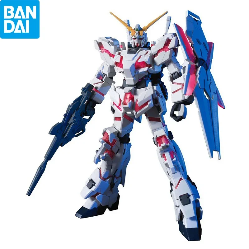 

In Stock Bandai Hguc 1/144 Rxunicorn Gundam Genuine Original Anime Figure Model Doll Action Figures Collection New Toy Gifts Pvc
