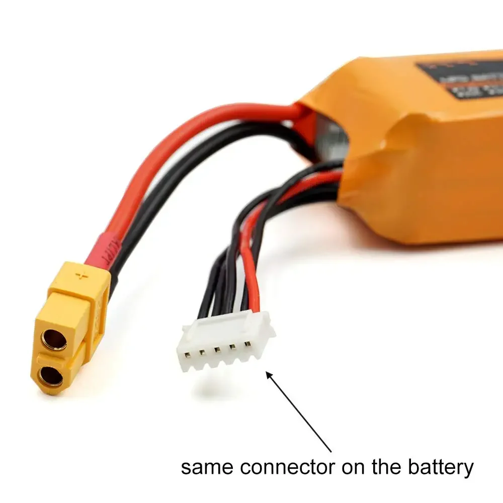 Kit Connecteurs JST-XH 2.54mm 2-7 Broches + Fils 22AWG pour Batterie Lipo
