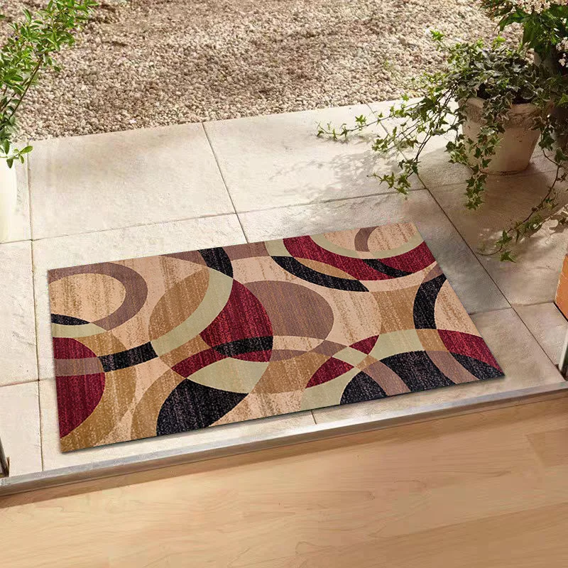 Persian Bohemian Crystal Pile Home Decorative Rugs Entryway Bedroom Living Room Machine Washable Mats