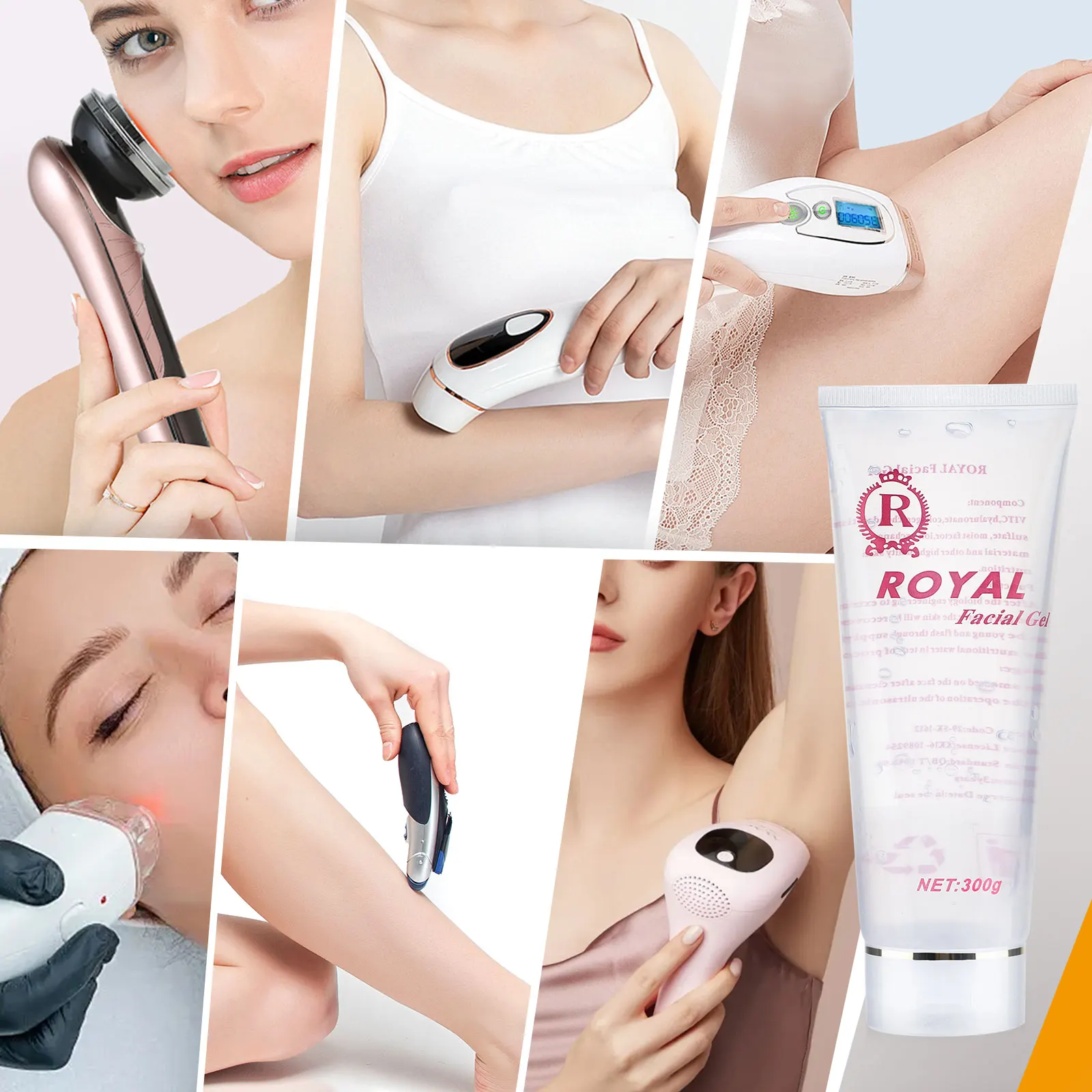 Ultrasound Gel for Cavitation Machine Suitable for Various Beauty Equipment Body Facial Cooling&Lifting&Slimming Ultrasound Gel