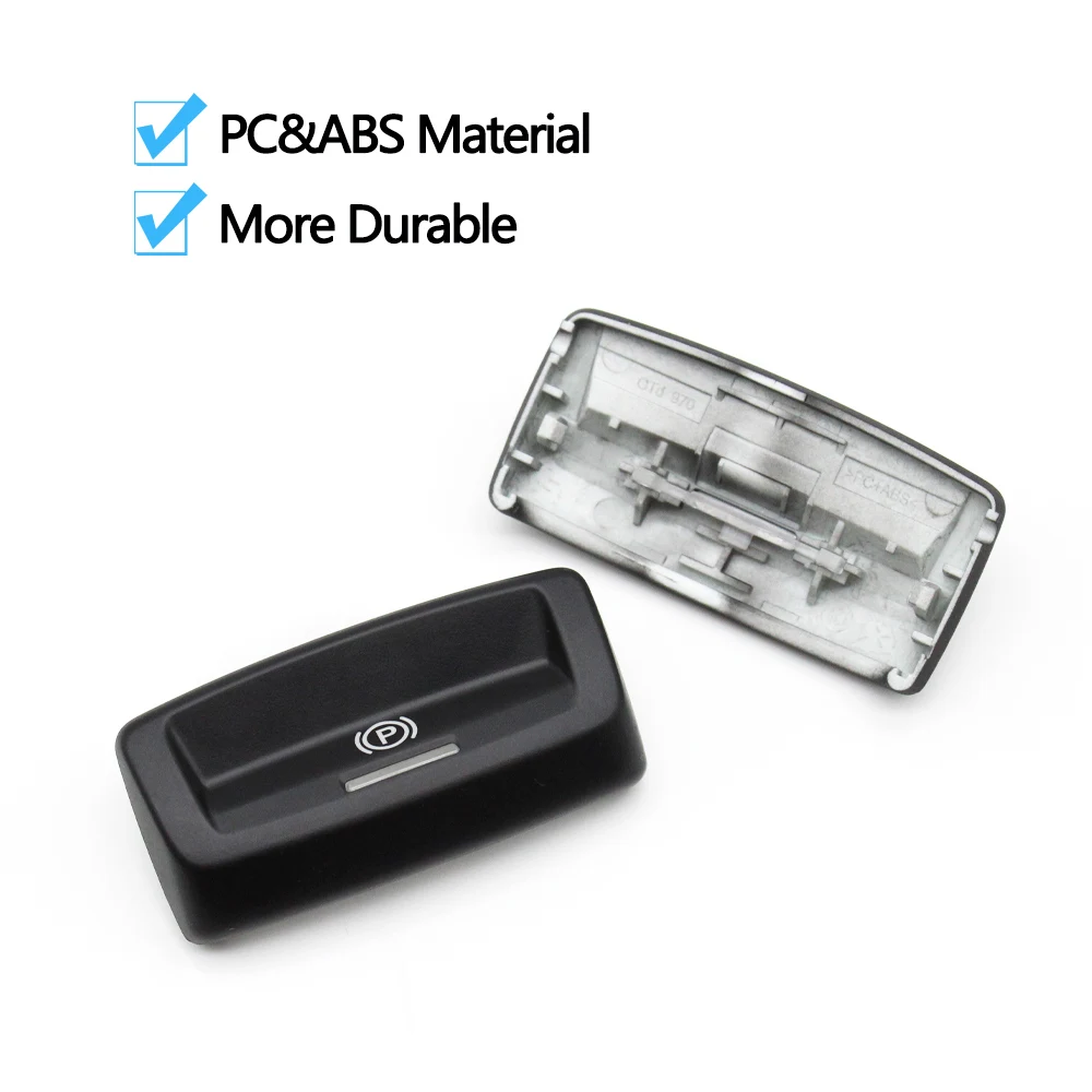 Black Electronic Parking Brake Control Switch Handbrake Button For Porsche Panamera 970 2010 2011 2012 2013 2014 2015