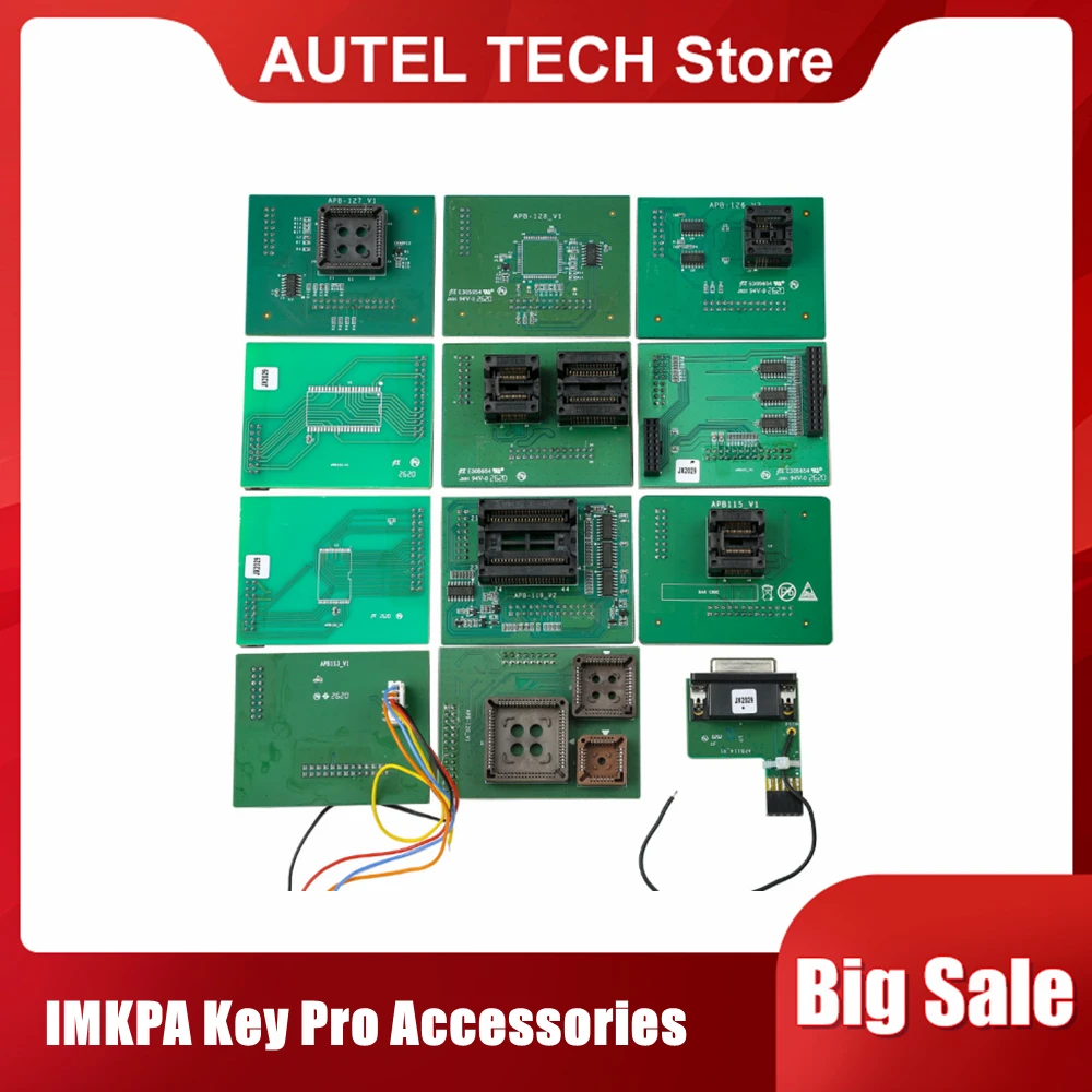 

Autel IMKPA Expanded Key Programming Accessories Kit Work With XP400PRO/ IM608Pro