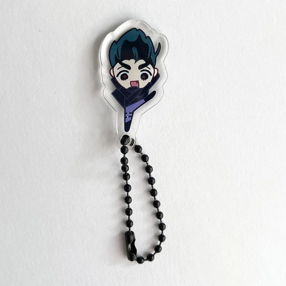 Anime Keychain Alien Stage Ivan Till Cosplay Acrylic Kawaii For Backpack Pendant