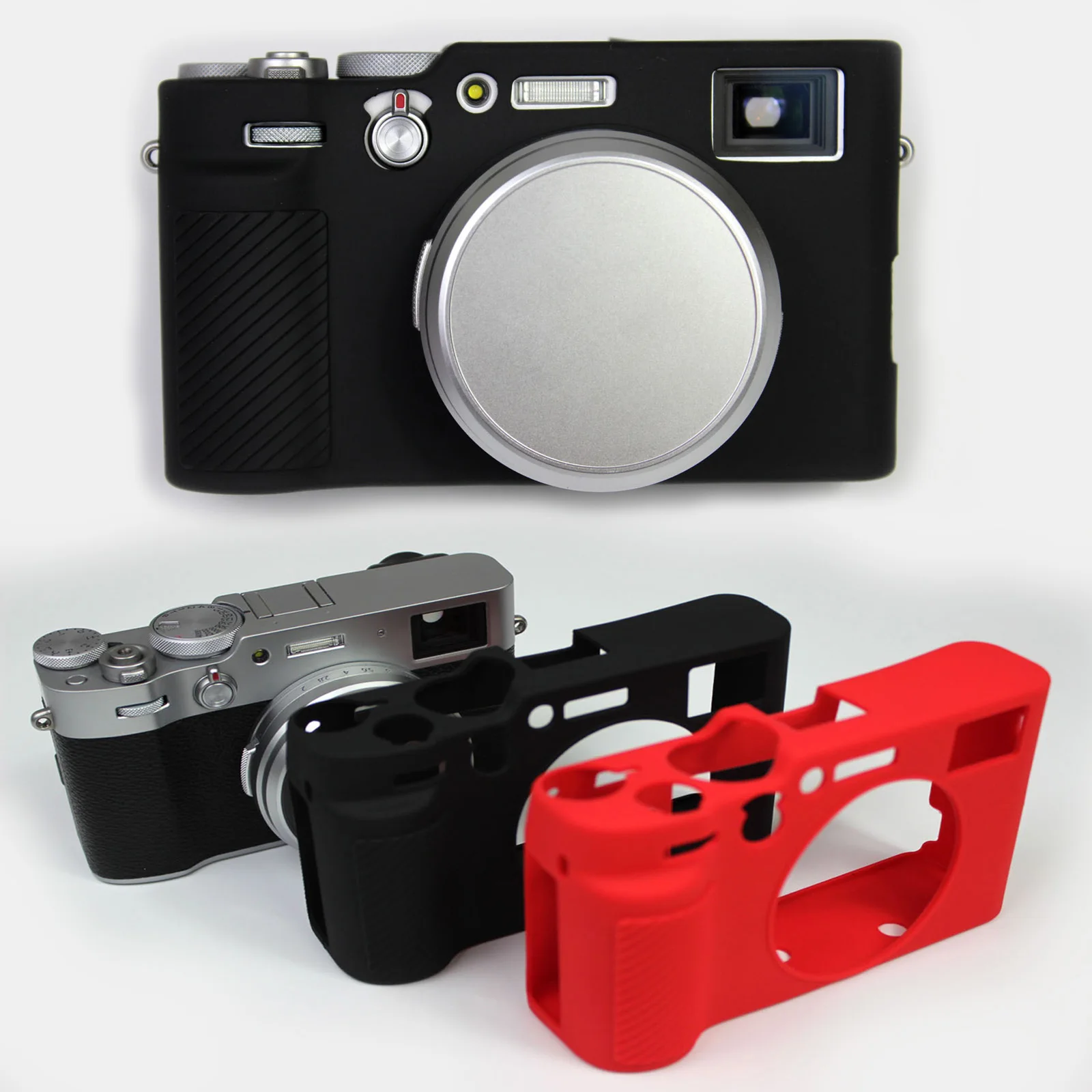 Custodia Morbida In Silicone Per Fotocamera Custodia Per Fujifilm Fuji Finepix X100V