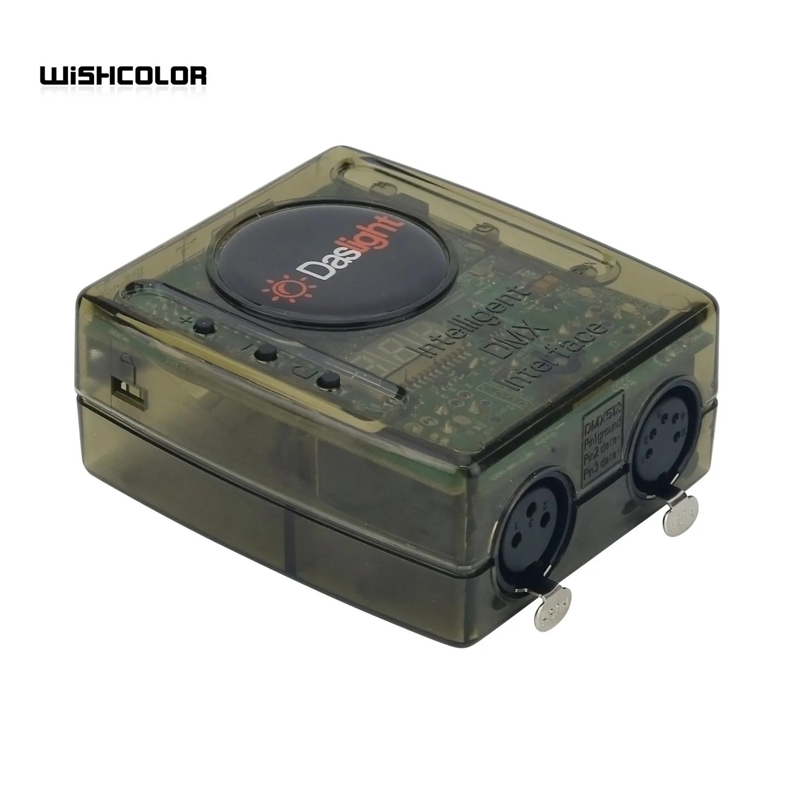 Wishcolor Dashlight DVC4 GZM 무대 조명 컨트롤러 USB 컴퓨터 제어 조명 쇼(DMX 인터페이스 및 1536 채널 출력 포함)