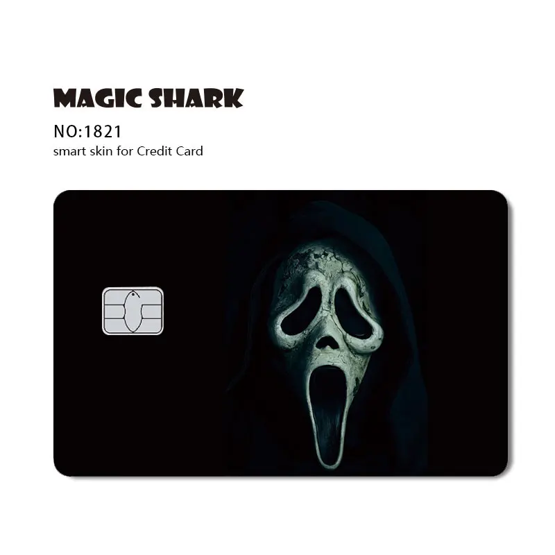 Horrible Movie Killer Billionaire Japanese Warrior Credit/Debit Card Sticker Film Cover