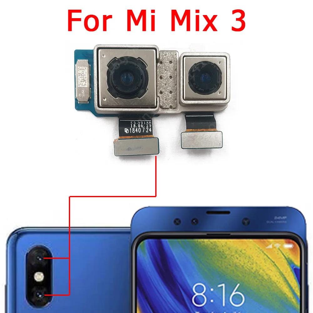 Rear Camera Module Flex Replacement for Smartphones - Backside View