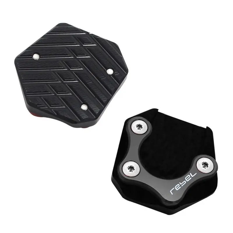 

CMX300 Aluminum Kickstand Foot Plate Side Stand Extension Pad Enlarge Extension For Hondas Rebel CMX300 CMX500 2017-2021