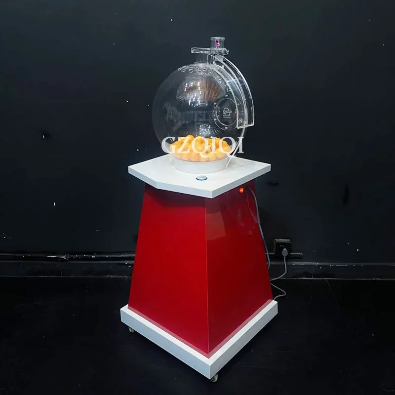 Electric lottery machine jet lottery machine 50 ball model bingo profesional com cartela