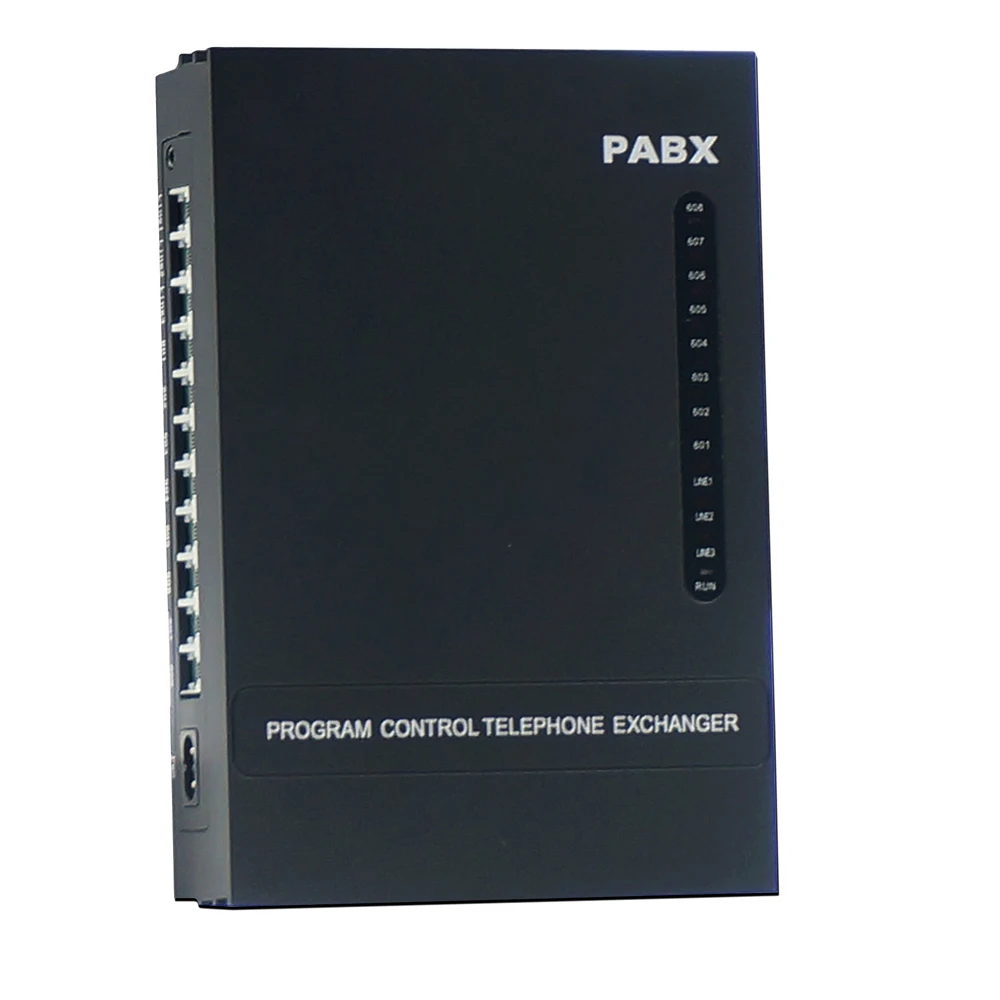 

EXCELLTEL easy programming Telephone System/ Office PBX/ MD308/ 3 PSTN line 8 extension Mini pabx