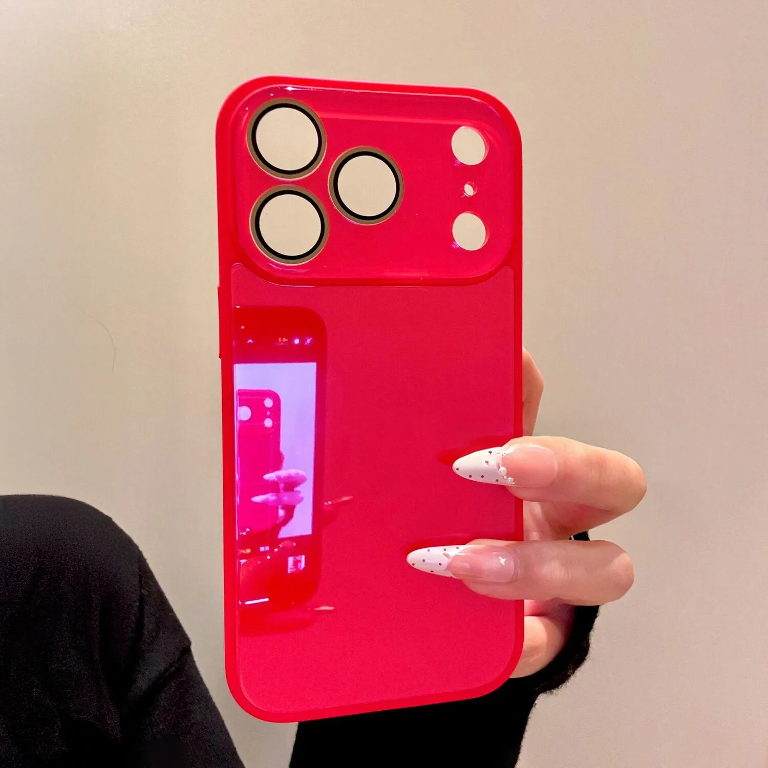 ตัวเลือกสินค้า เคสแข็งแฟชั่นสีพื้น Candy สำหรับ iPhone 14-17 Pro Max