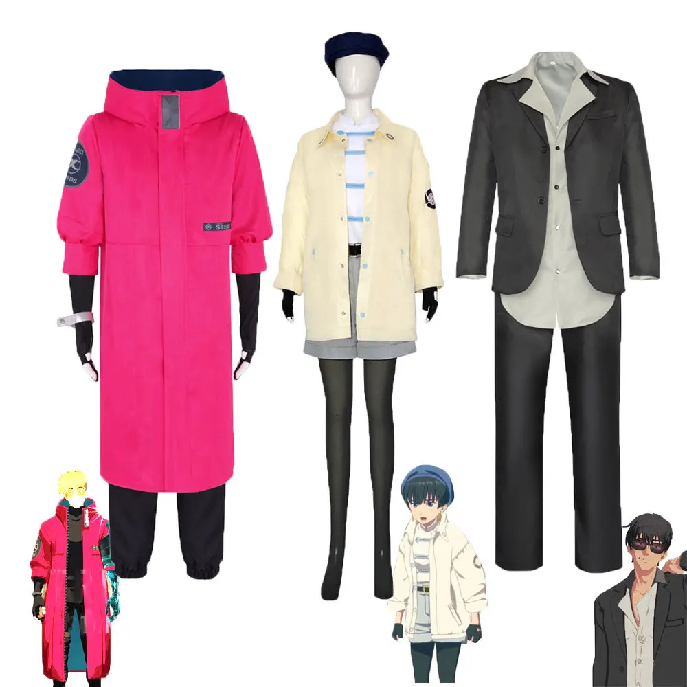 

Anime Trigun Stampede Cosplay Costume Trigun Stampede Meryl Stryfe Wolfwood Jacket Top Suit Clothes for Men Halloween Role Play