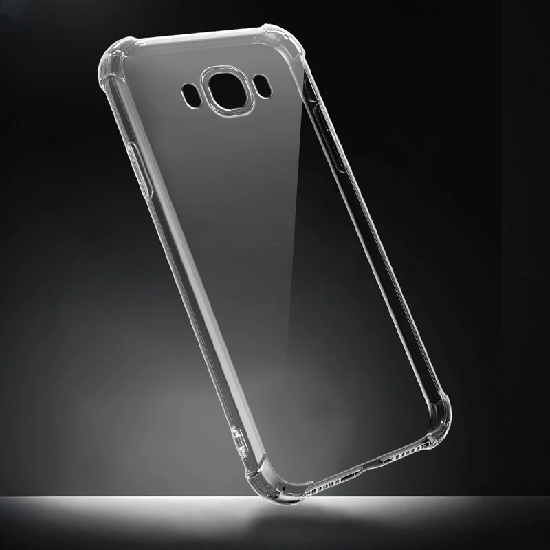 Silicone Case Back Cover Phone Case for Samsung Galaxy J7 J710